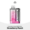 Al Fakher Crown Bar Crystal 9000 Puffs Strawberry Punch