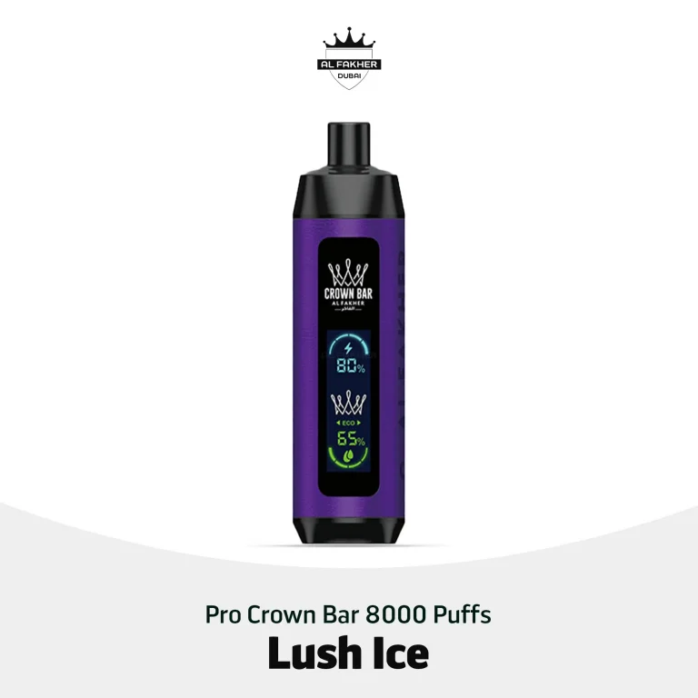 Shop Al Fakher Pro Crown Bar 8000 Puffs Lush Ice in Dubai