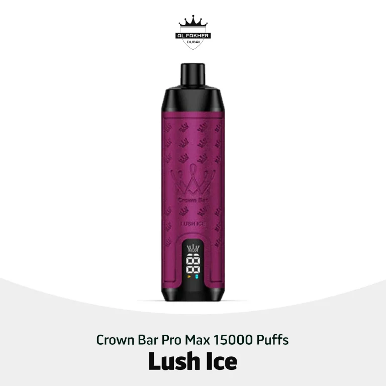 Al Fakher Crown Bar Pro Max 15000 Puffs Lush Ice in UAE