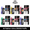 Al Fakher Ultra 25000 Puffs range