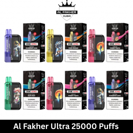 Al Fakher Ultra 25000 Puffs Disposable Vape Now in dubai