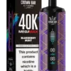 Al Fakher Crown Bar Mega Max 40000 Puffs Blueberry Mint