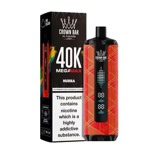 Al Fakher Crown Bar Hubba Mega Max 40000 Puffs