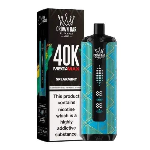 Al Fakher Crown Bar Spearmint Mega Max 40000 Puffs
