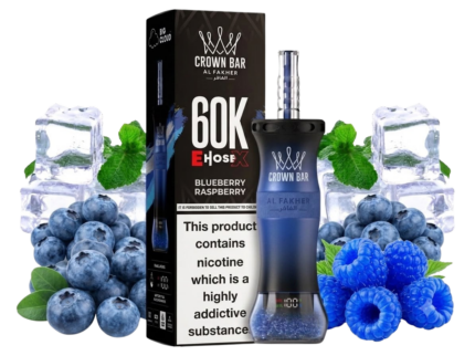 Al Fakher Crown Bar E-Hose 60000 Puffs Strawberry Punch for dubai user