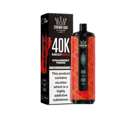 Al Fakher Strawberry Punch Mega Max 40K Puffs Dubai