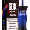 Al Fakher Crown Bar E-Hose X 60000 Puffs Blue Razz Lemonade disposable vape