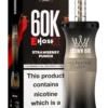 Al Fakher Crown Bar E-Hose 60000 Puffs Strawberry Punch flavor in dubai
