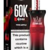 Get Al Fakher Crown Bar E-Hose 60000 Puffs Two Apple in Dubai