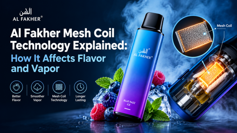 Al Fakher Mesh Coil Technology Explained: How It Affects Flavor and Vapor (featured image)