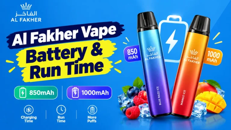 Al Fakher Vape Battery Guide for 850mAh vs 1000mAh in Dubai