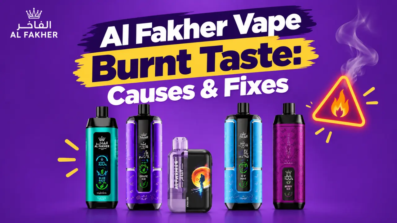 Al Fakher Vape Taste Burnt Causes and Simple Fixes